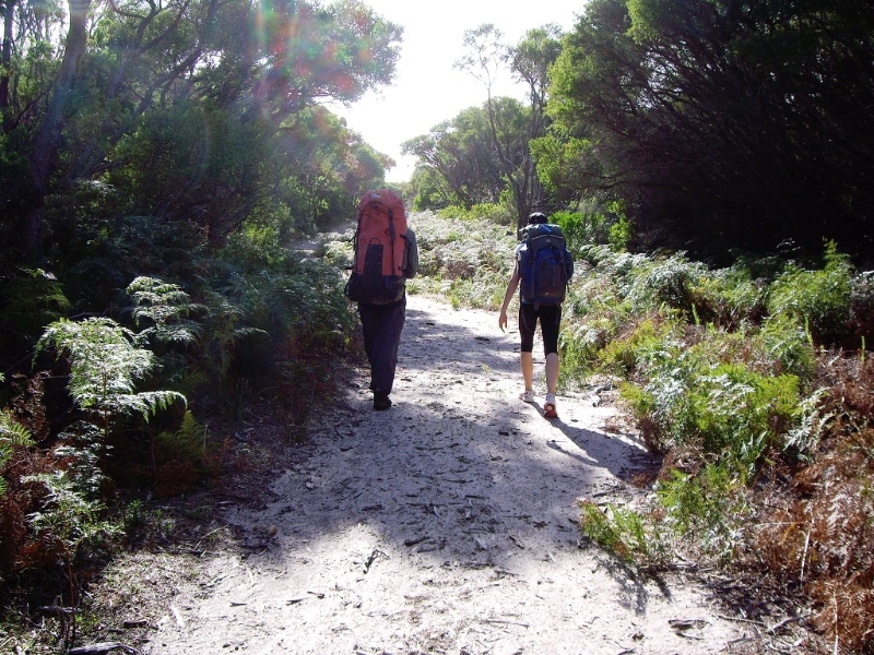 Refuge Cove overnight hike Walking Maps