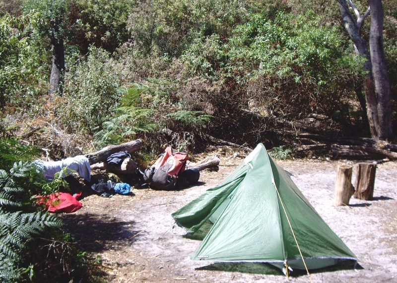 Refuge Cove overnight hike Walking Maps