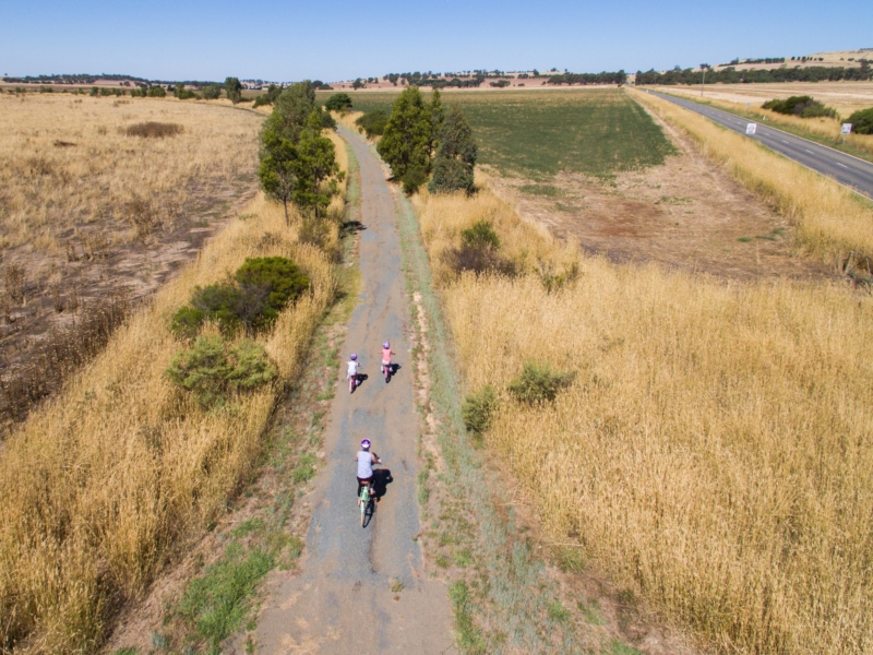 Dookie Rail Trail Walking Maps