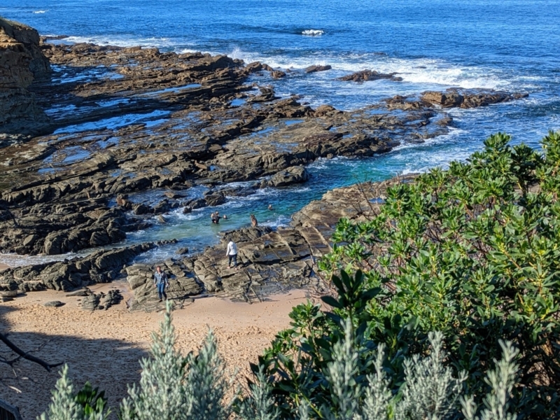 Cape Paterson Clifftop to Surf Club and beach return Walking Maps