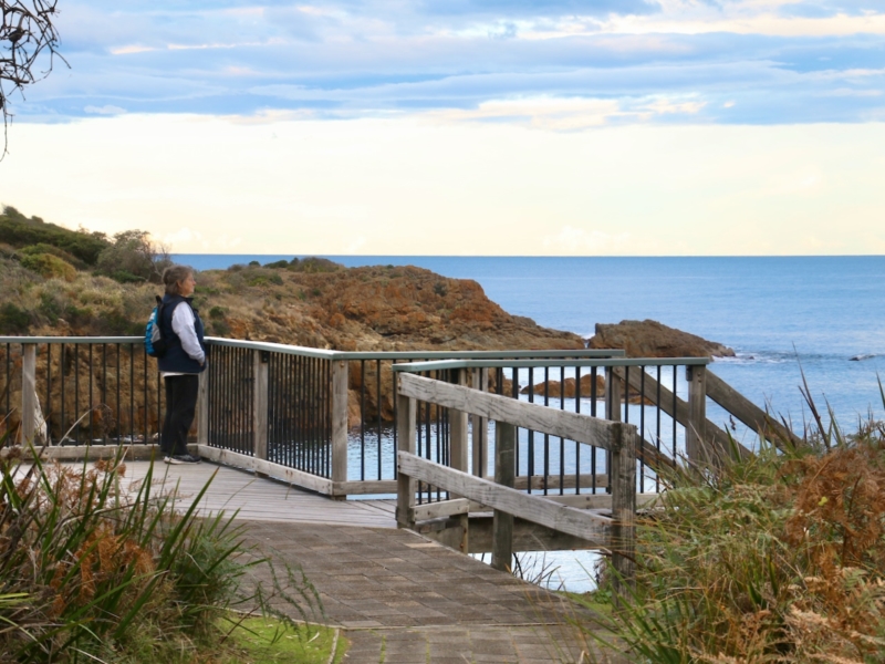 Mimosa Rocks / Aragunnu Beach walk Walking Maps