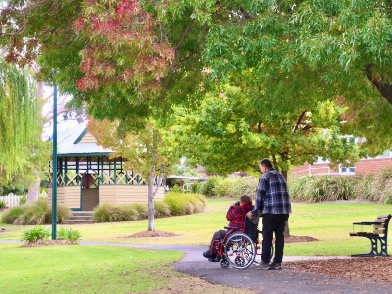 Cato Park Lake Accessible Walk, Stawell Walking Maps